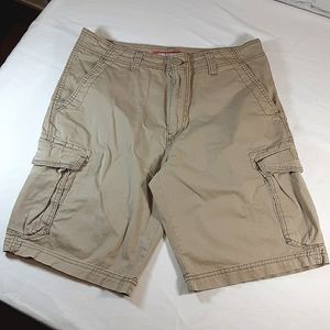 UNIONBAY Mens Cargo Shorts Khaki, 32  NWOT
